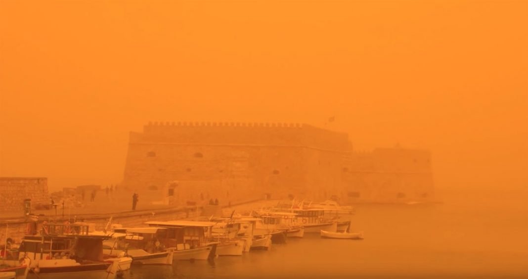 ΕΕ: Το σύννεφο σκόνης της Σαχάρας μείωσε την ποιότητα του αέρα στην Ευρώπη